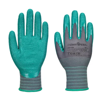 Portwest Grip 15 érdesített nitril kesztyű (12 pár)
