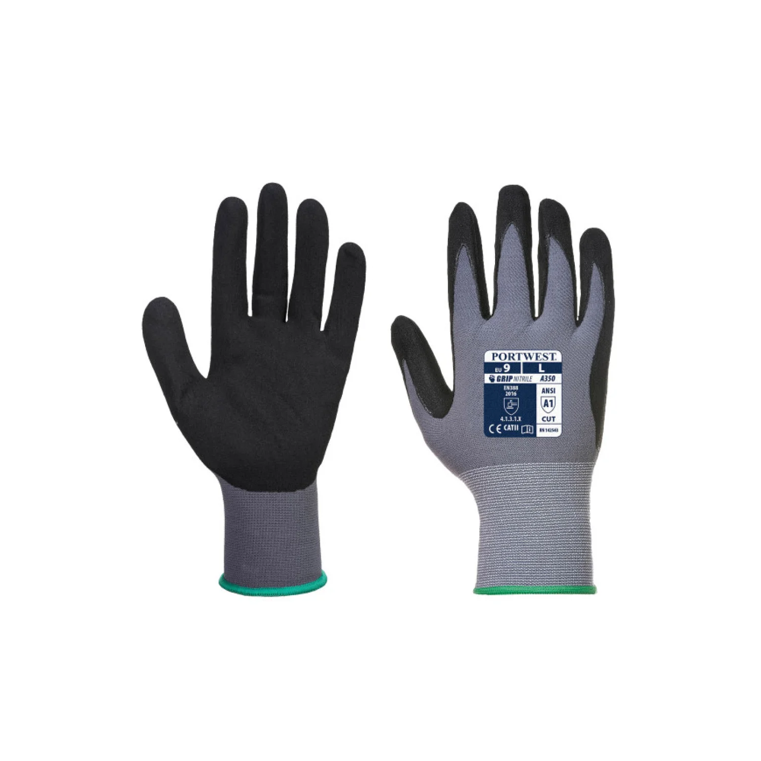 Portwest Dermiflex védőkesztyű fekete