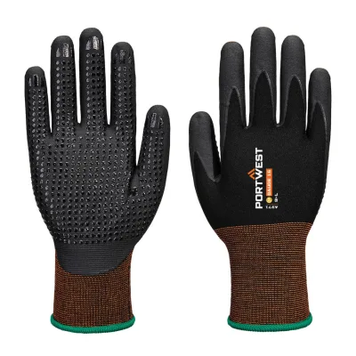 Portwest GP Grip 15 Nitril Mikrohabos pöttyözött kesztyű