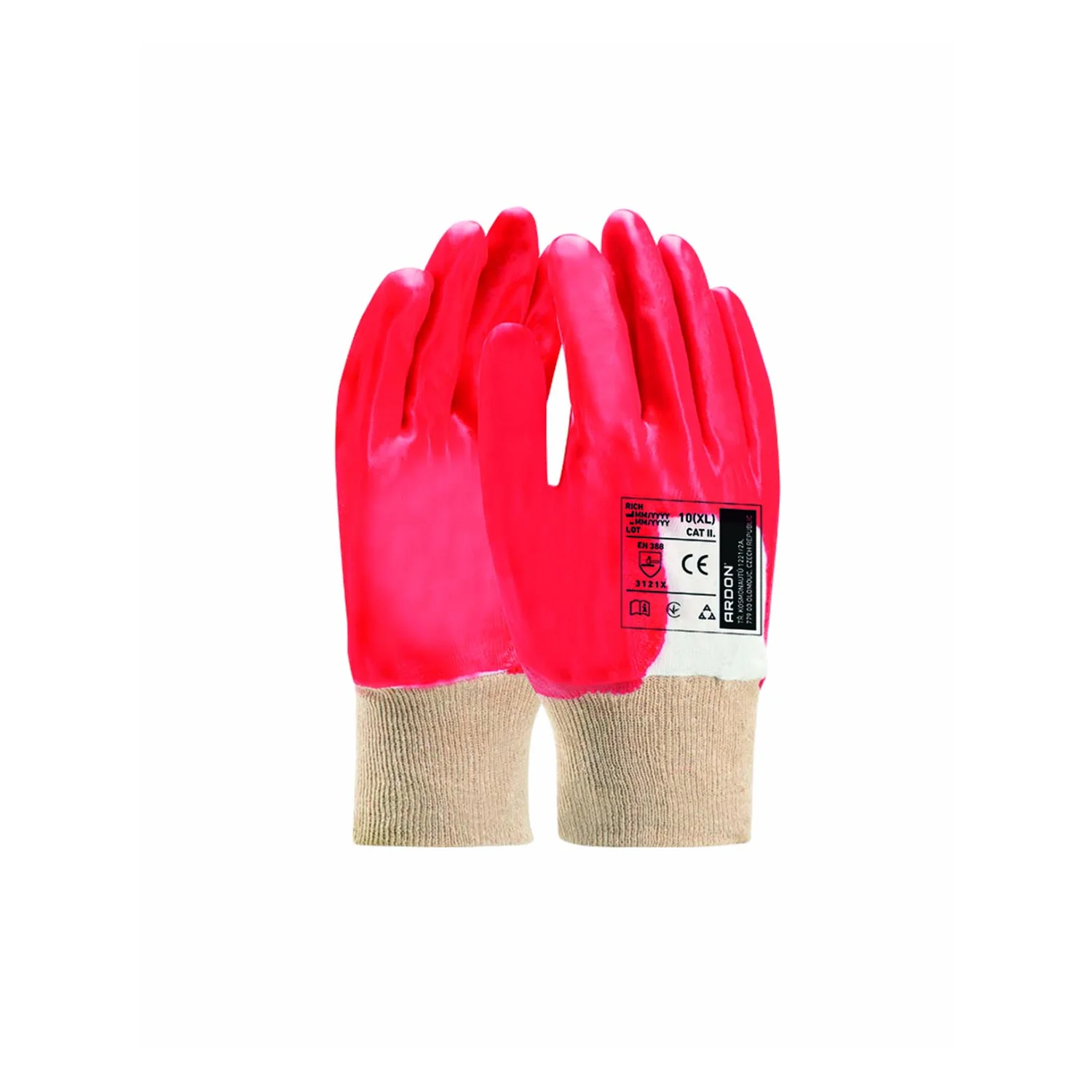 Ardon Mártott kesztyű ARDON®RICH /XL piros