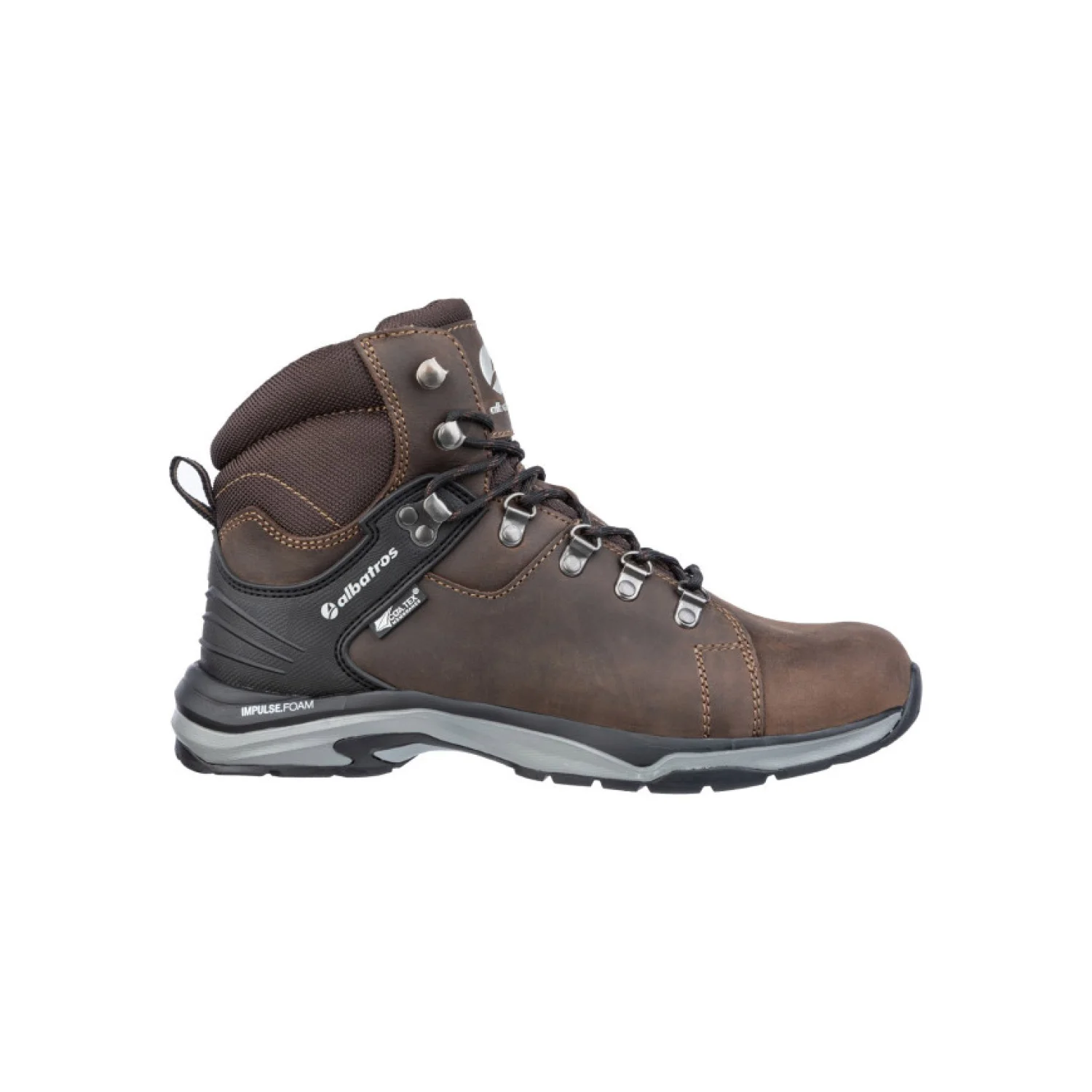 Albatros Brione CTX Mid O2 WR HRO SRC munkavédelmi bakancs O2 barna