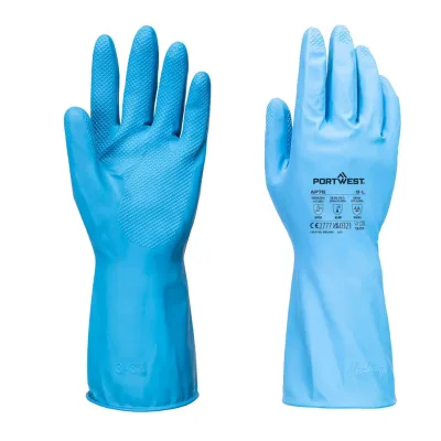 Portwest FD Chemical B Latex könnyű kesztyű (12 pár)