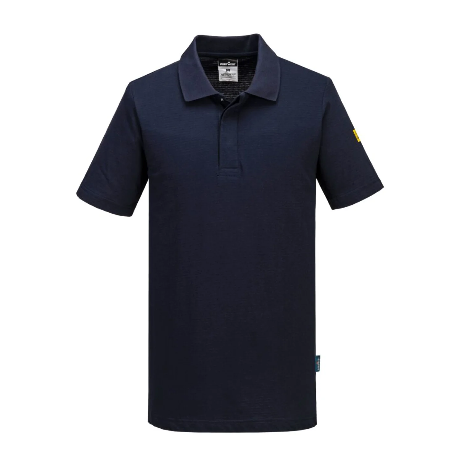 Portwest Anti-Static ESD pólóing Navy