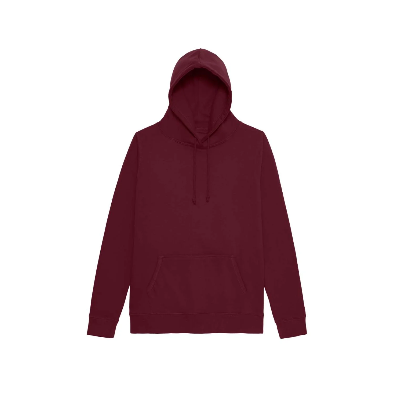 Just Hoods Női college kapucnis pulóver pulóverek és kardigán Burgundy