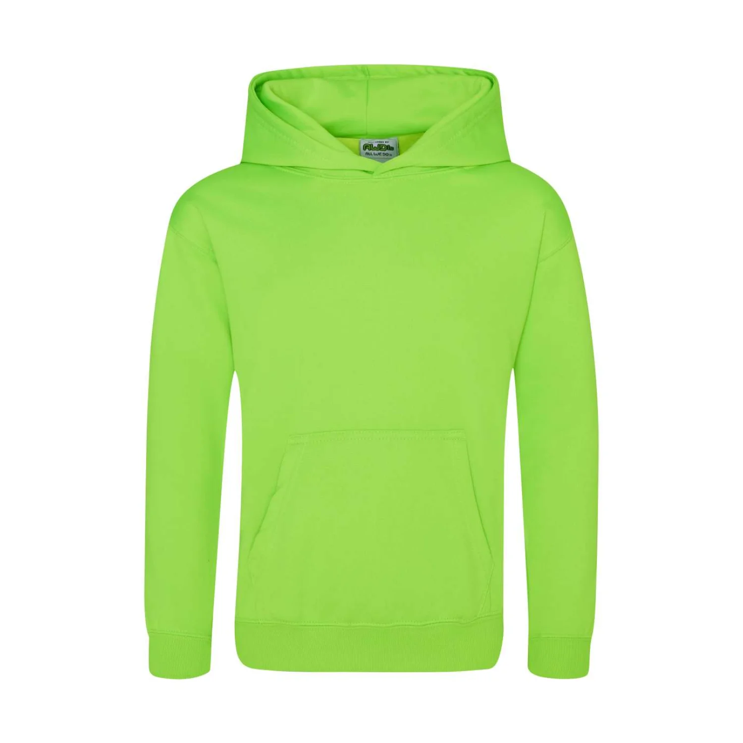 Just Hoods Gyermek electric kapucnis pulóver pulóverek és kardigán Electric Green