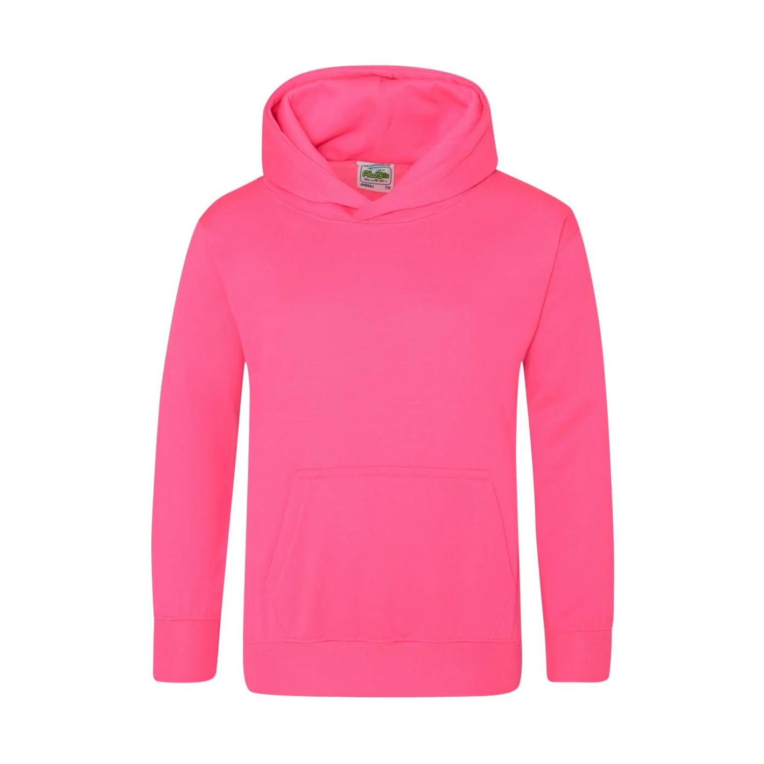 Just Hoods Gyermek electric kapucnis pulóver pulóverek és kardigán Electric Pink