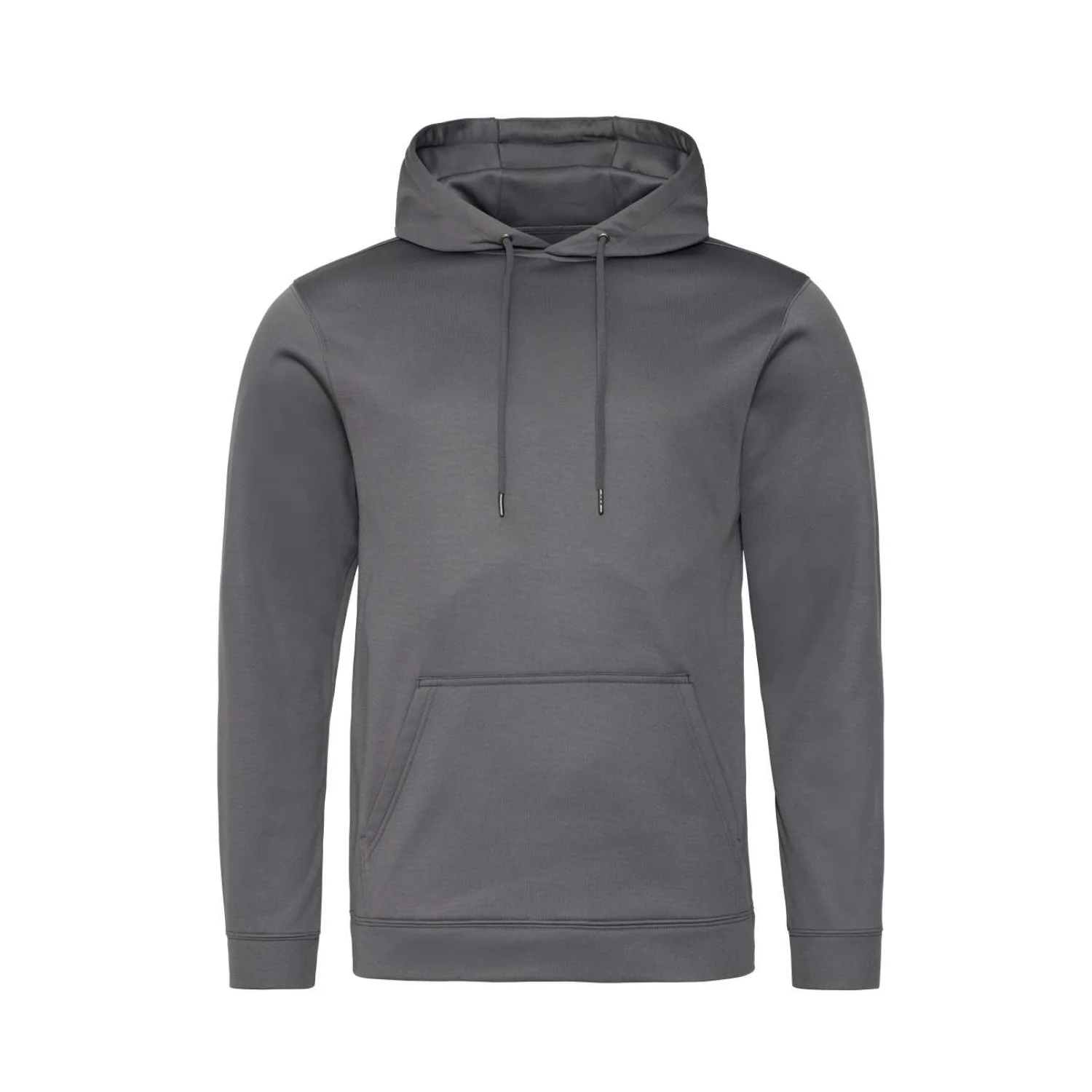 Just Hoods Sport poliészter kapucnis pulóver pulóverek és kardigán Steel Grey