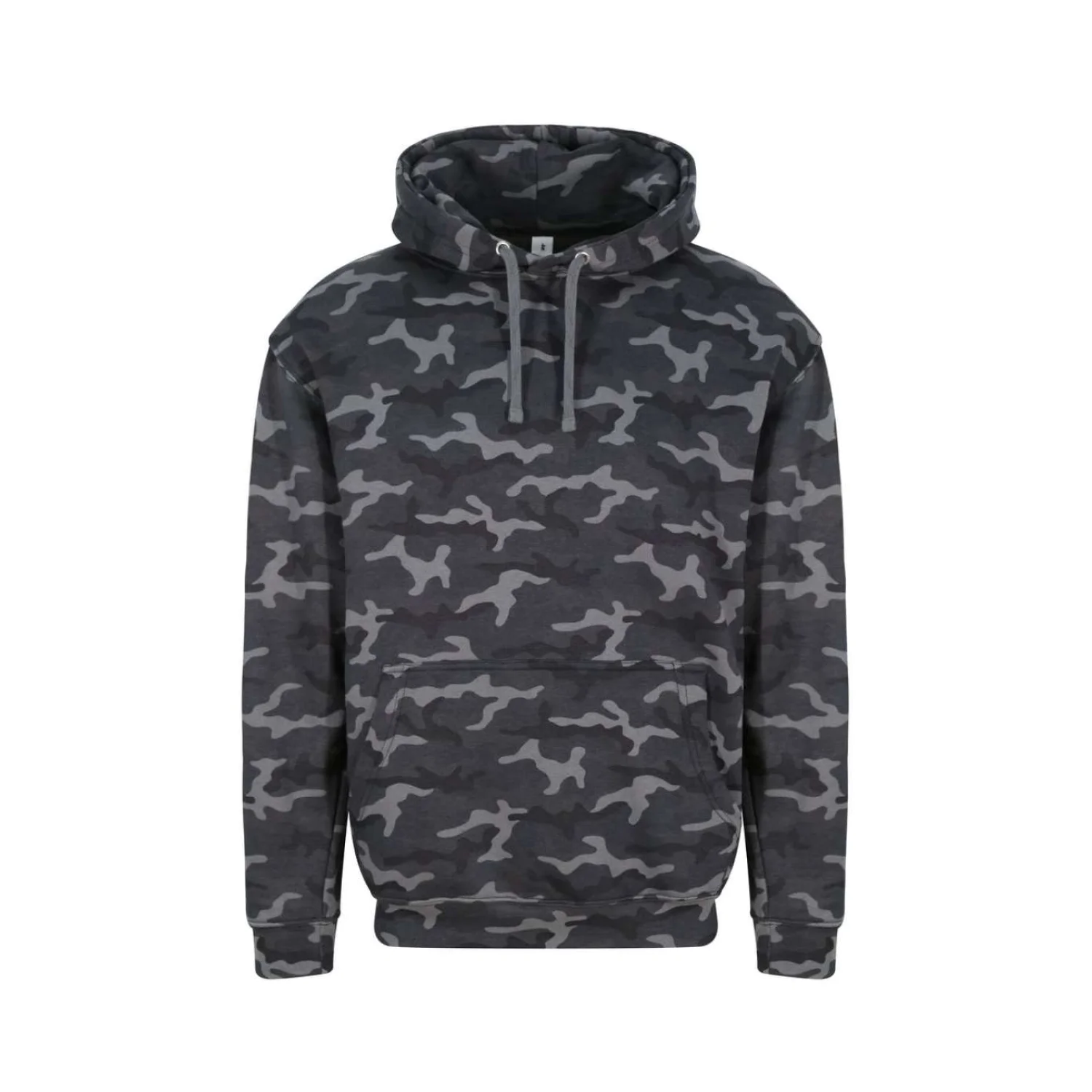 Just Hoods Camo kapucnis pulóver pulóverek és kardigán Black Camo
