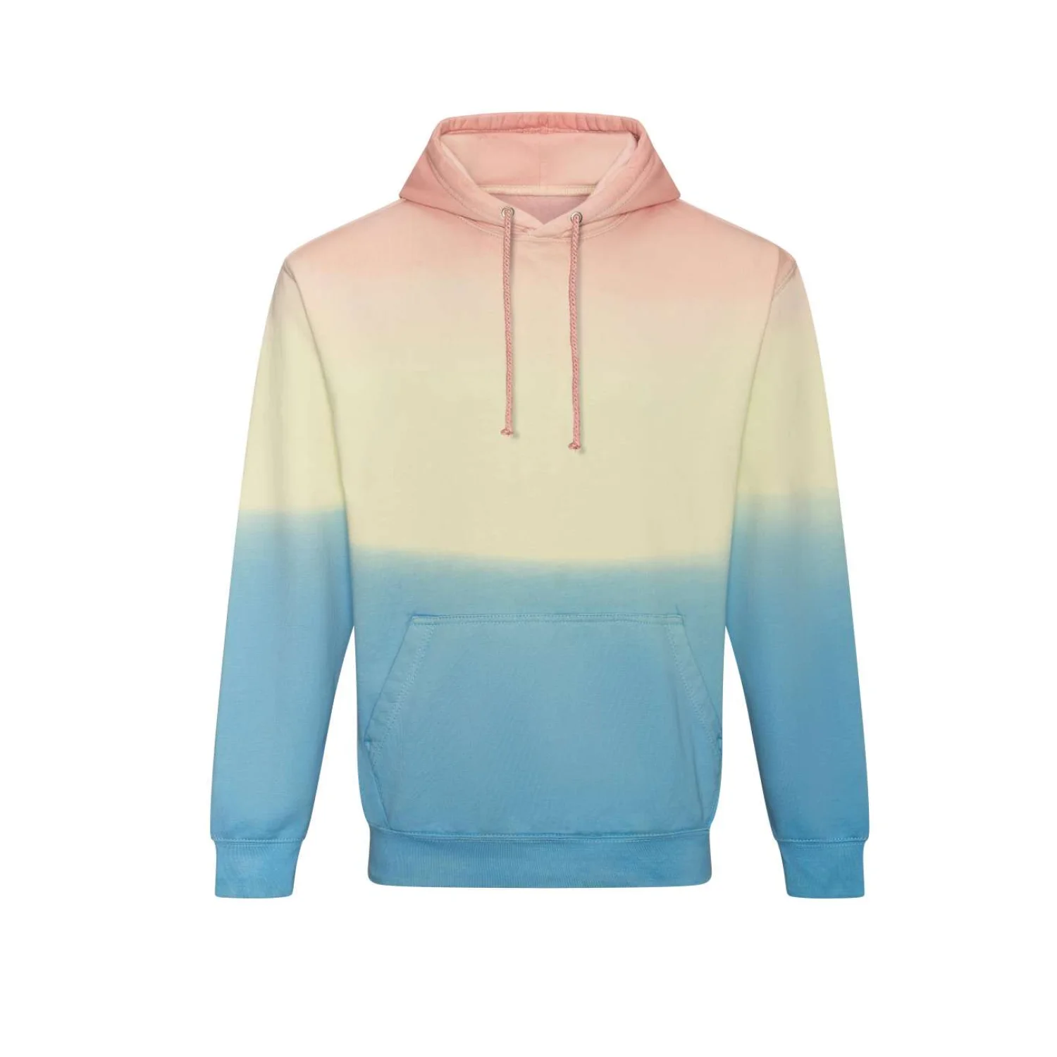 Just Hoods Batikolt kapucnis pulóver pulóverek és kardigán Pastel Sunset Dip