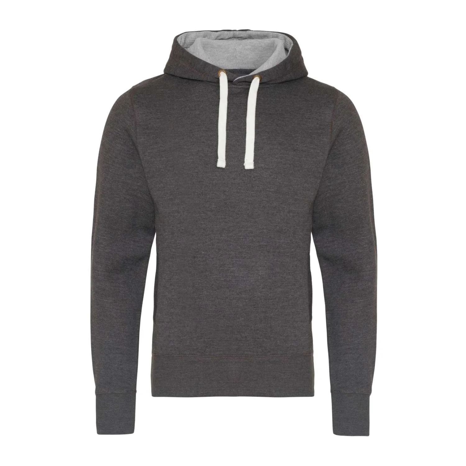 Just Hoods Vastag kapucnis pulóver pulóverek és kardigán Charcoal