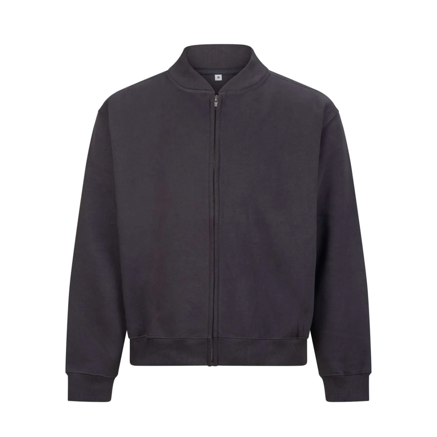 Just Hoods Signature vastag bomber pulóver pulóverek és kardigán Solid Charcoal