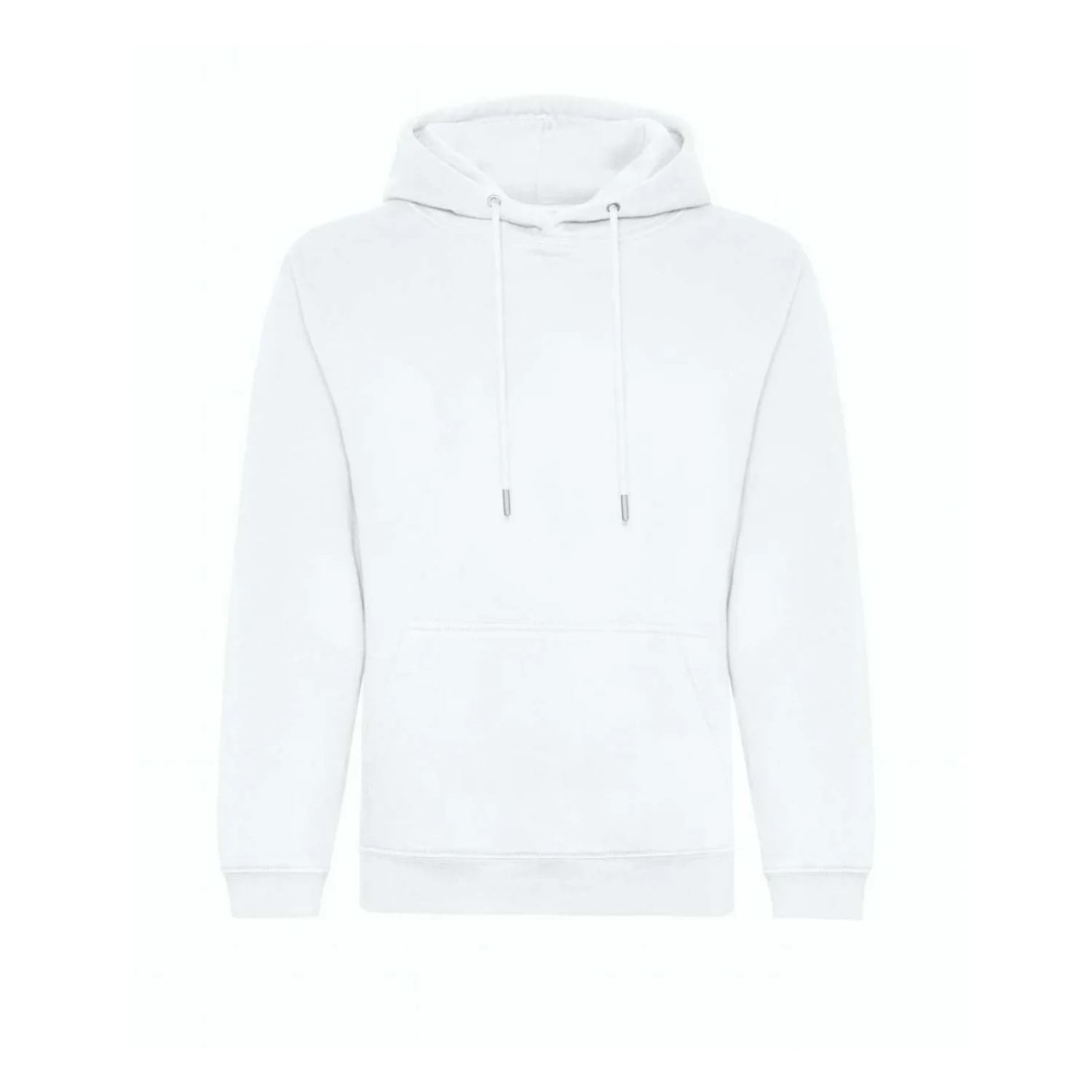Just Hoods Organikus pamut kapucnis pulóver pulóverek és kardigán Arctic White