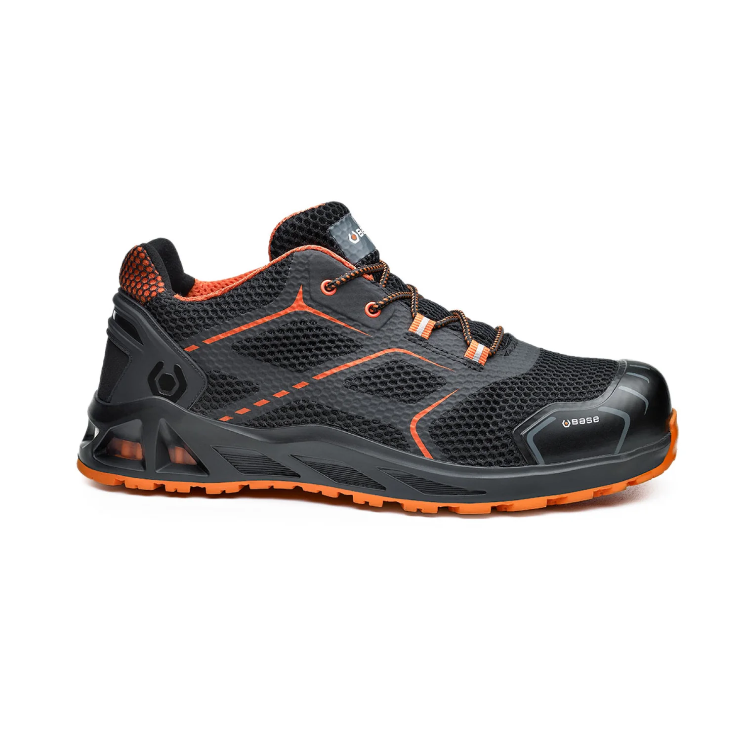 Portwest K-Step/K-Speed/K-Move/K-Start S1 PS SC HRO FO SR S1 Fekete/Narancs