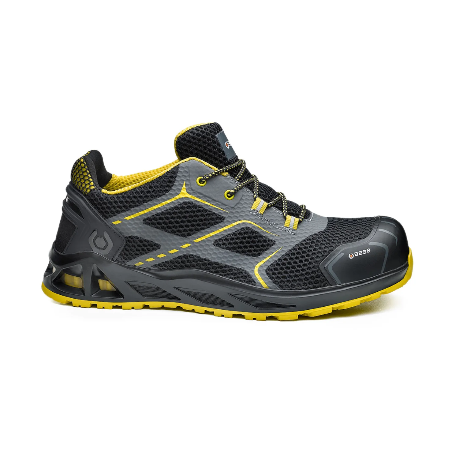 Portwest K-Step/K-Speed/K-Move/K-Start S1 PS SC HRO FO SR S1 Fekete/Sárga