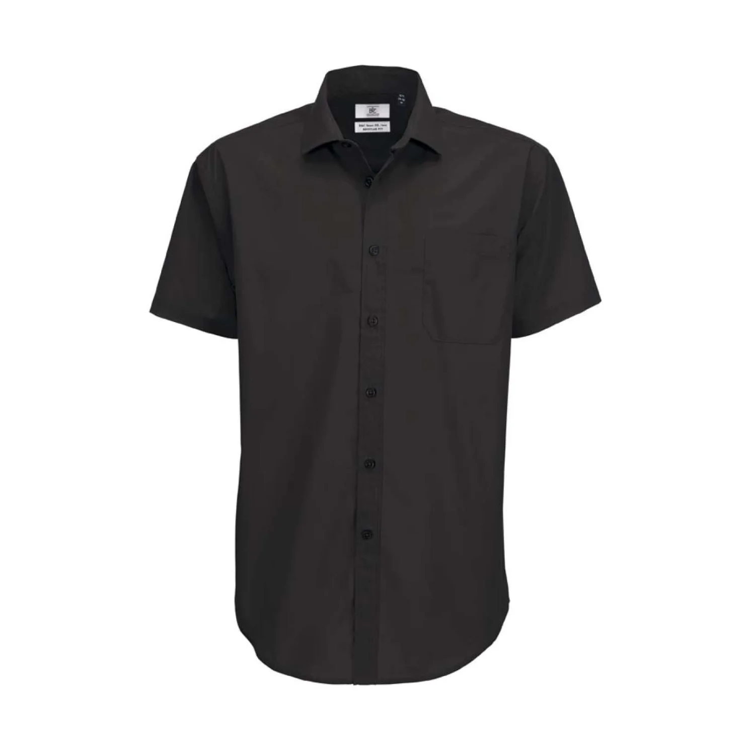 B&c smart rövid ujjú ing /FÉRFI Black