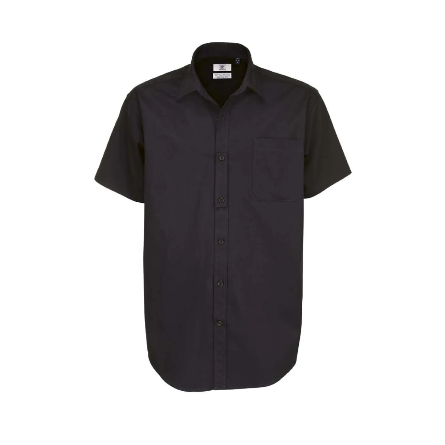B&c sharp rövid ujjú ing /FÉRFI Black