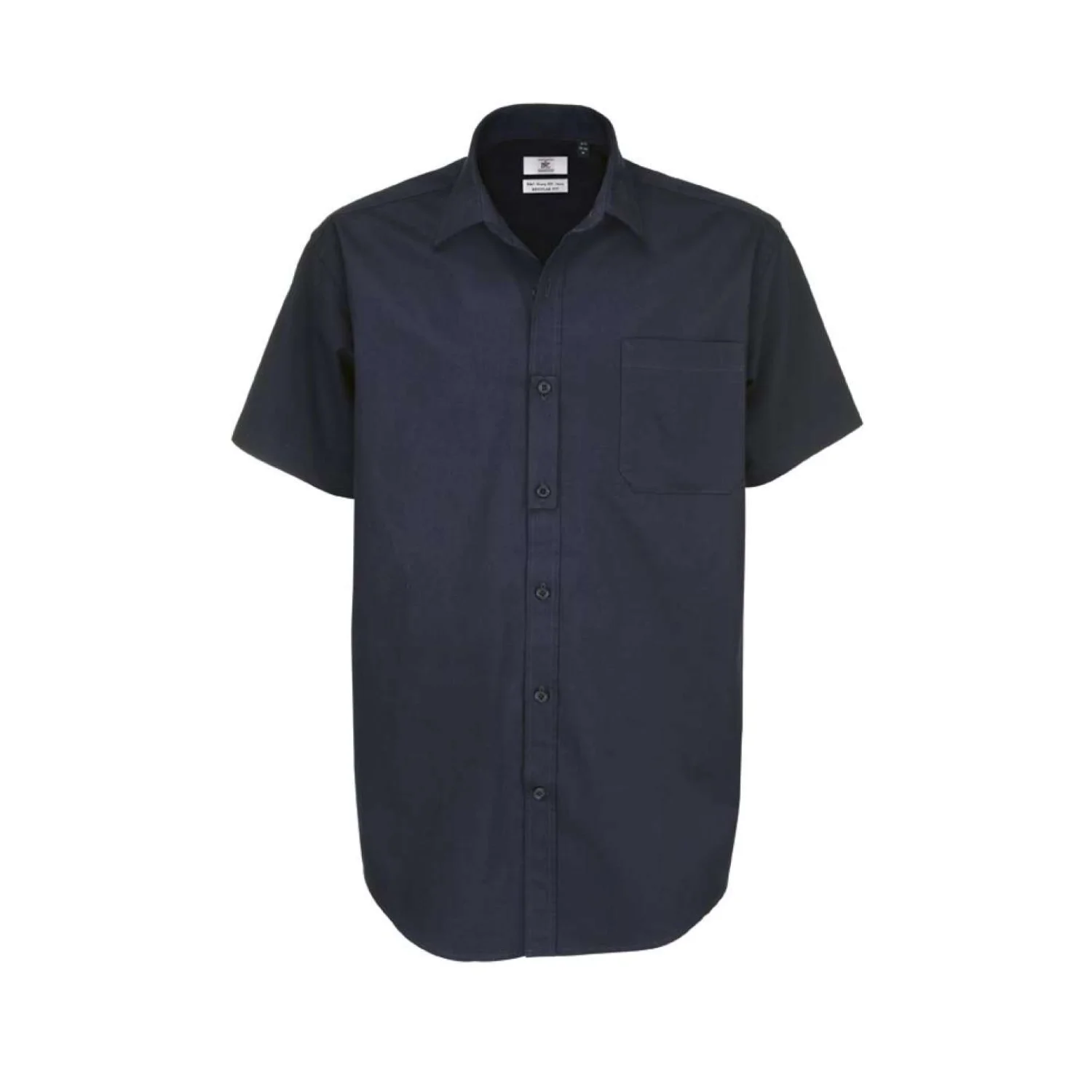 B&c sharp rövid ujjú ing /FÉRFI Navy