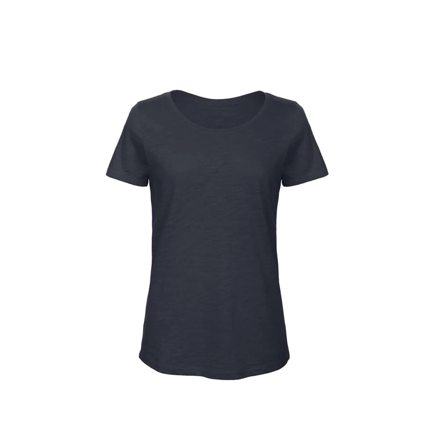 B&c inspire slub póló /NŐI Chic Navy