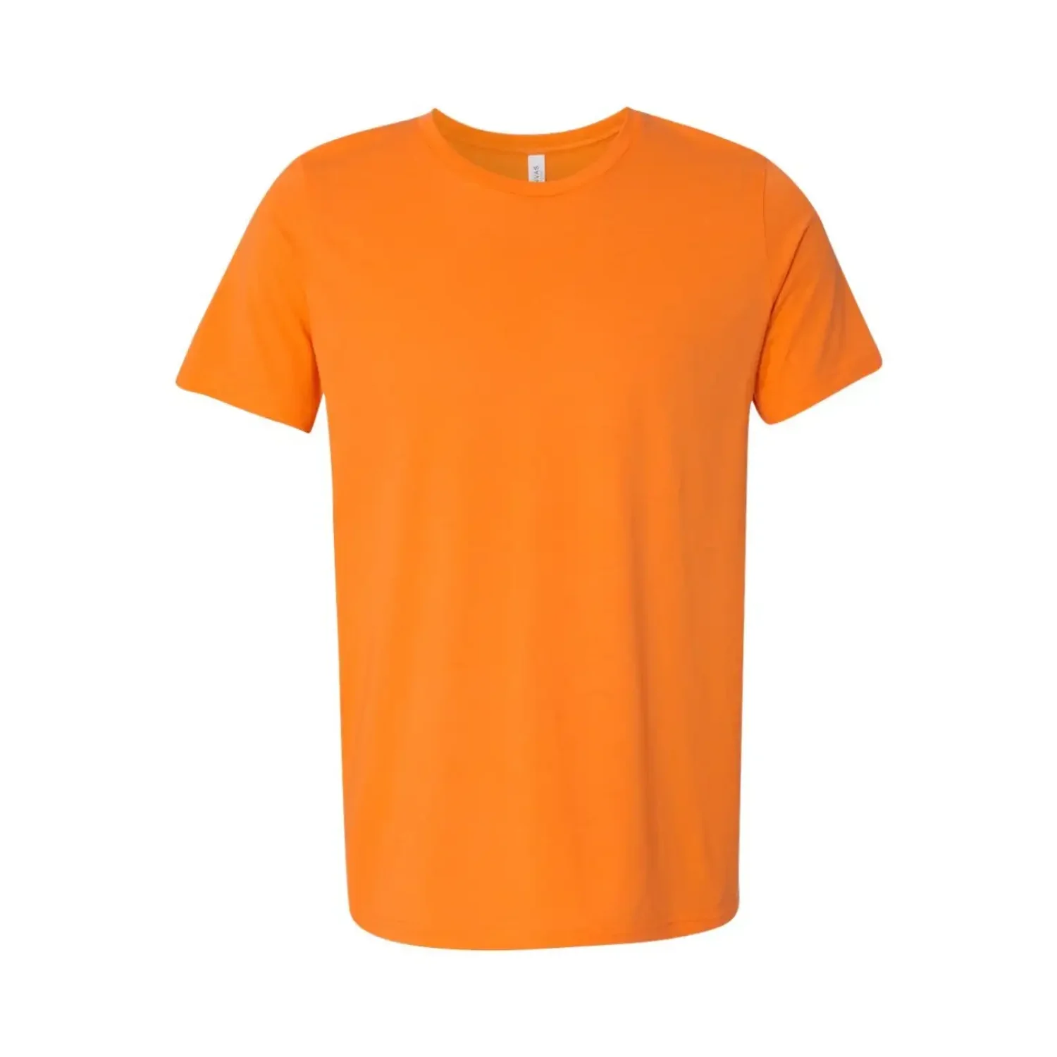 Bella Uniszex poliészter-pamut rövid ujjú póló Neon Orange