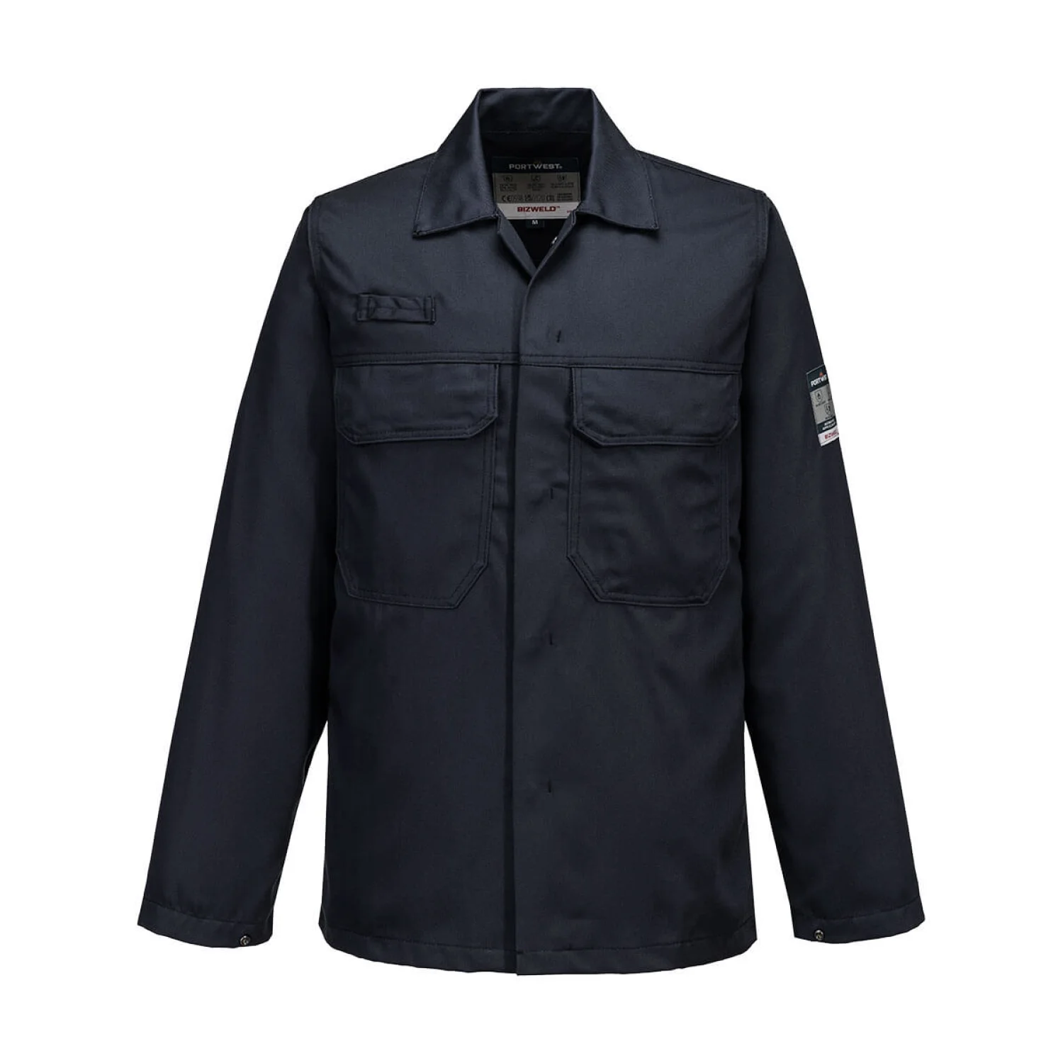 Portwest Bizweld hegesztő kabát Navy