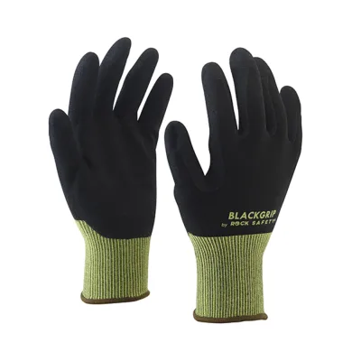 Rock Safety Nejlon/spandex szerelőkesztyű habnitril tenyérmártással