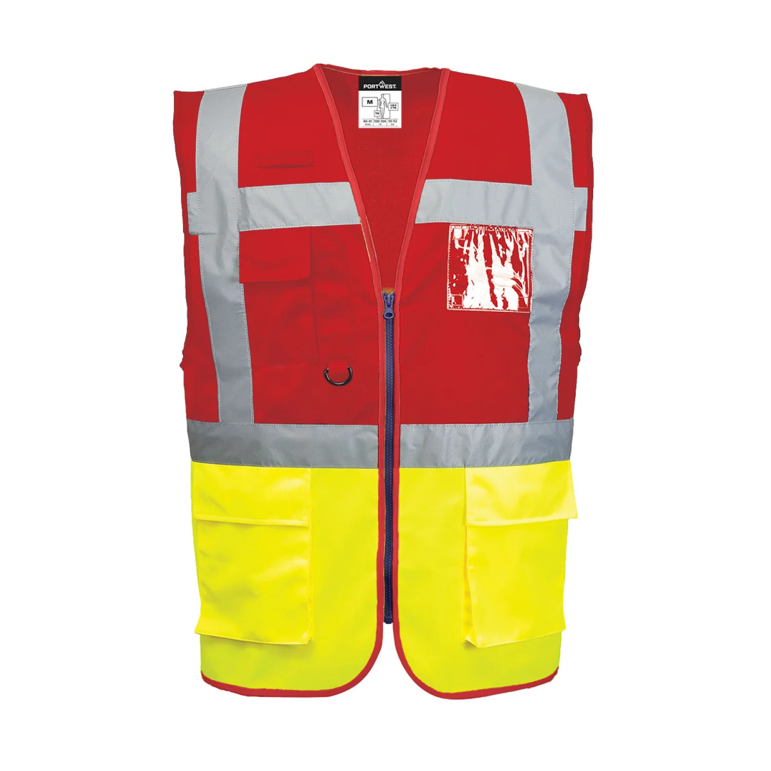 Portwest Paris Executive mellény sárga/piros
