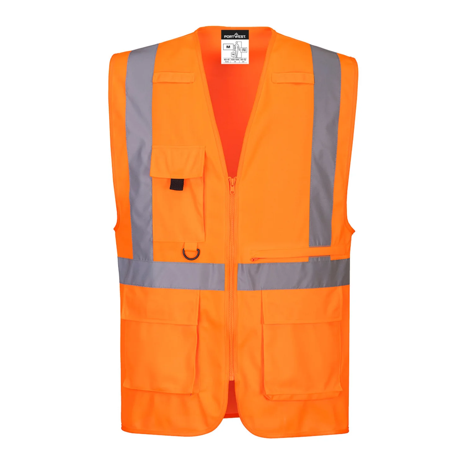 Portwest Hi-vis Executive Vest With Tablet Pocket narancs