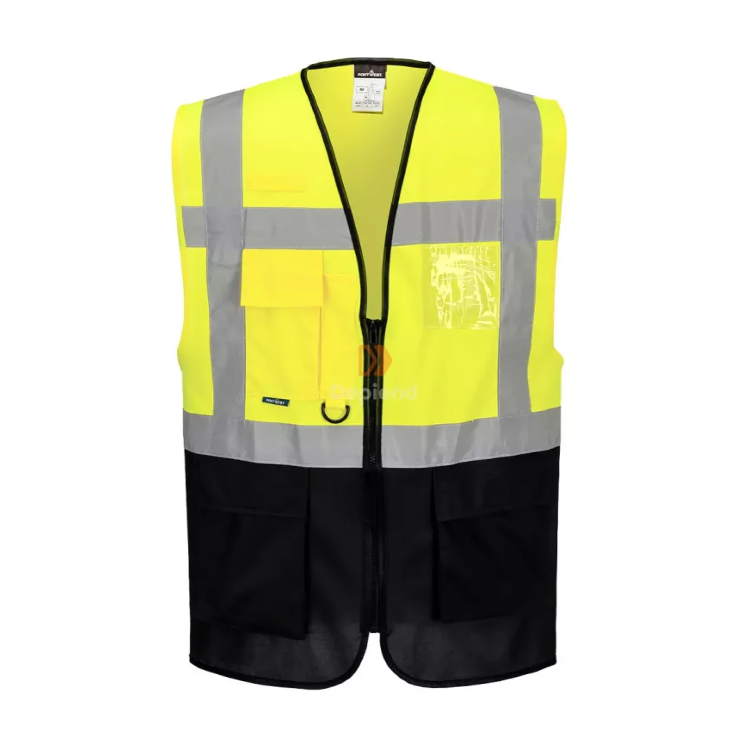 Portwest Warsaw vezetői mellény sárga / fekete
