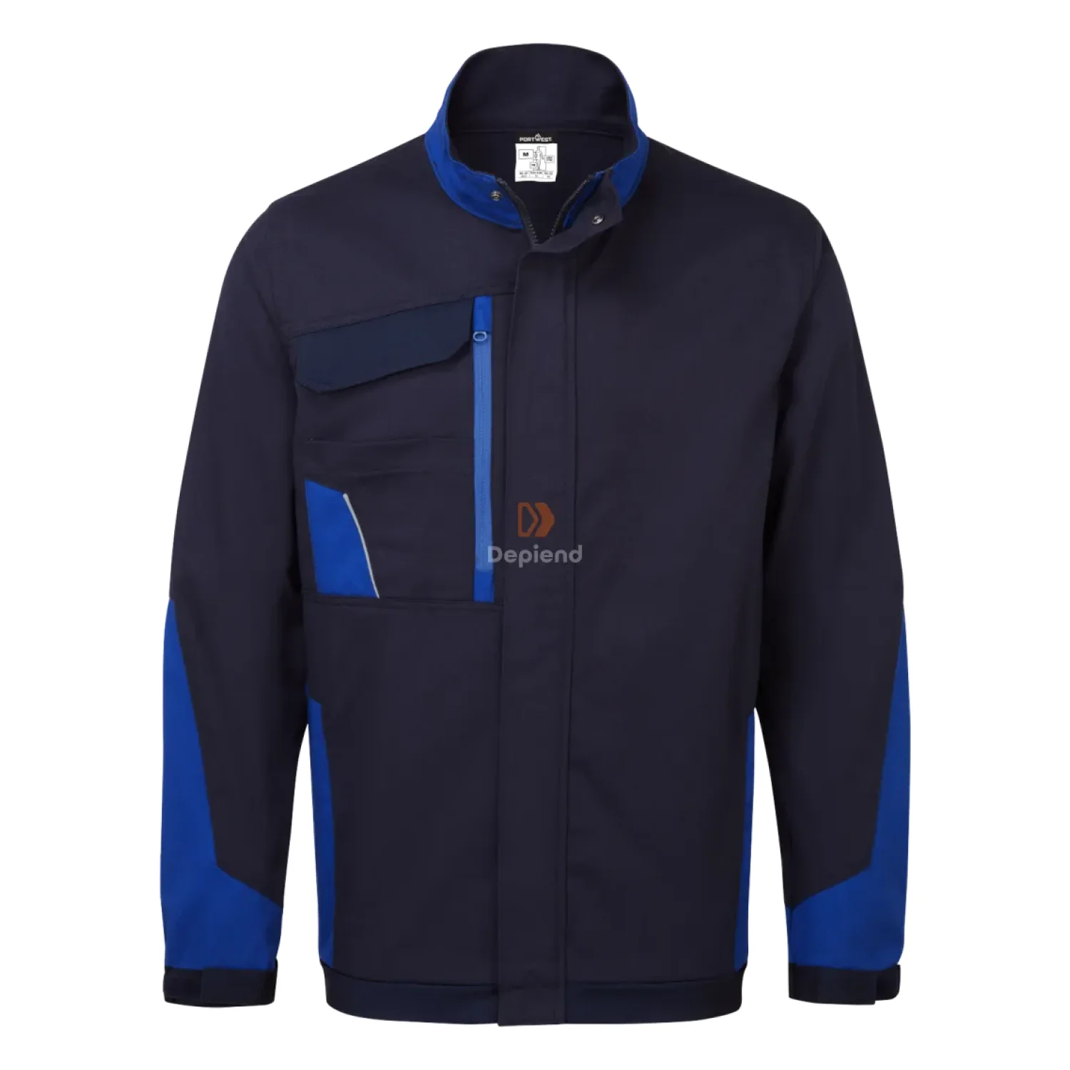 Portwest WX1 Cotton Work Jacket tengerészkék/royal