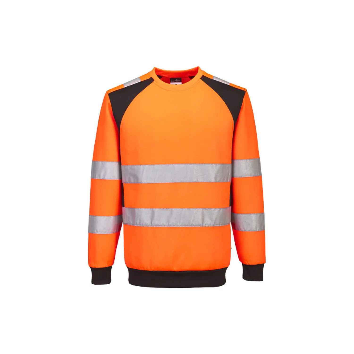 Portwest WX2 Eco Hi-Vis pulóver narancs/fekete