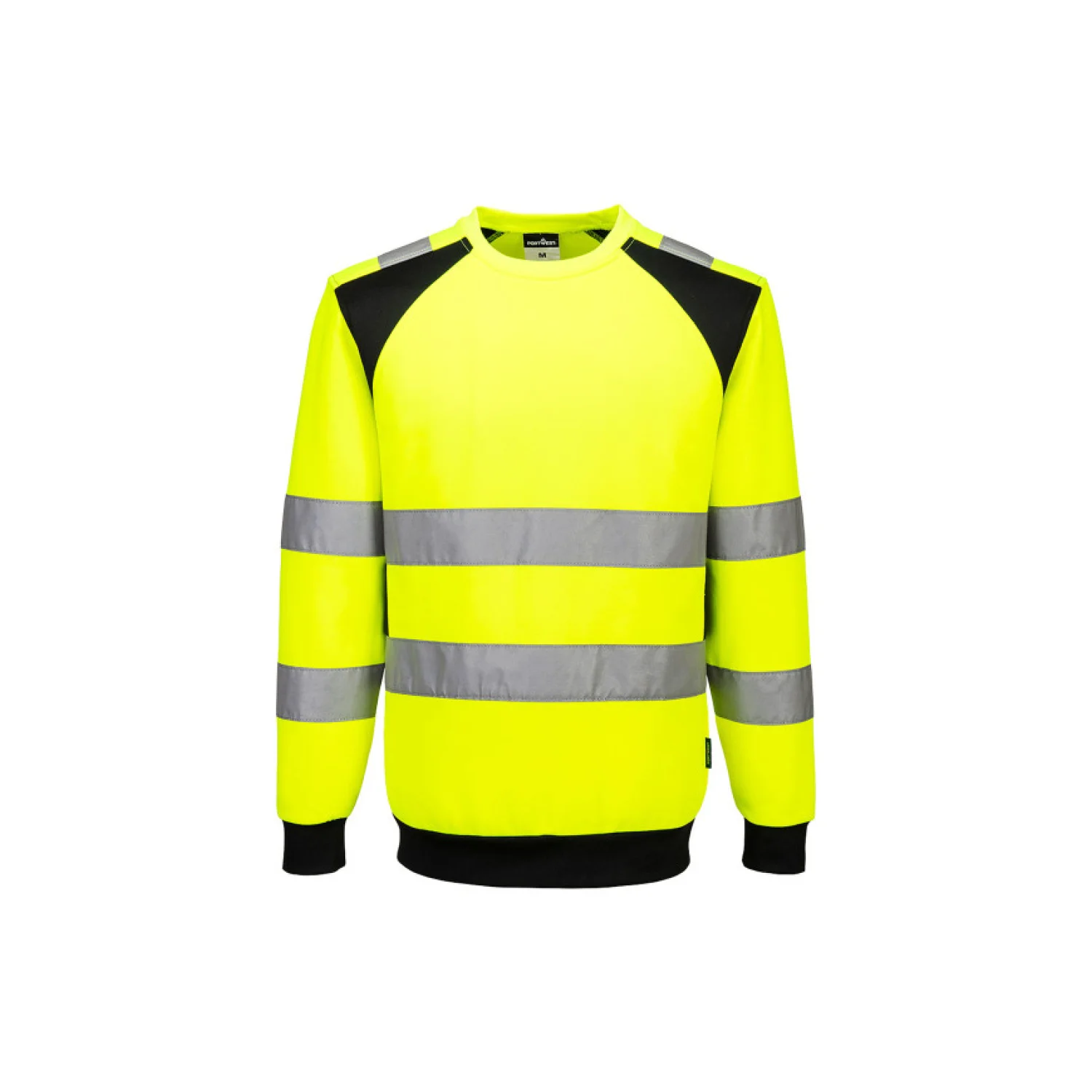 Portwest WX2 Eco Hi-Vis pulóver sárga/fekete