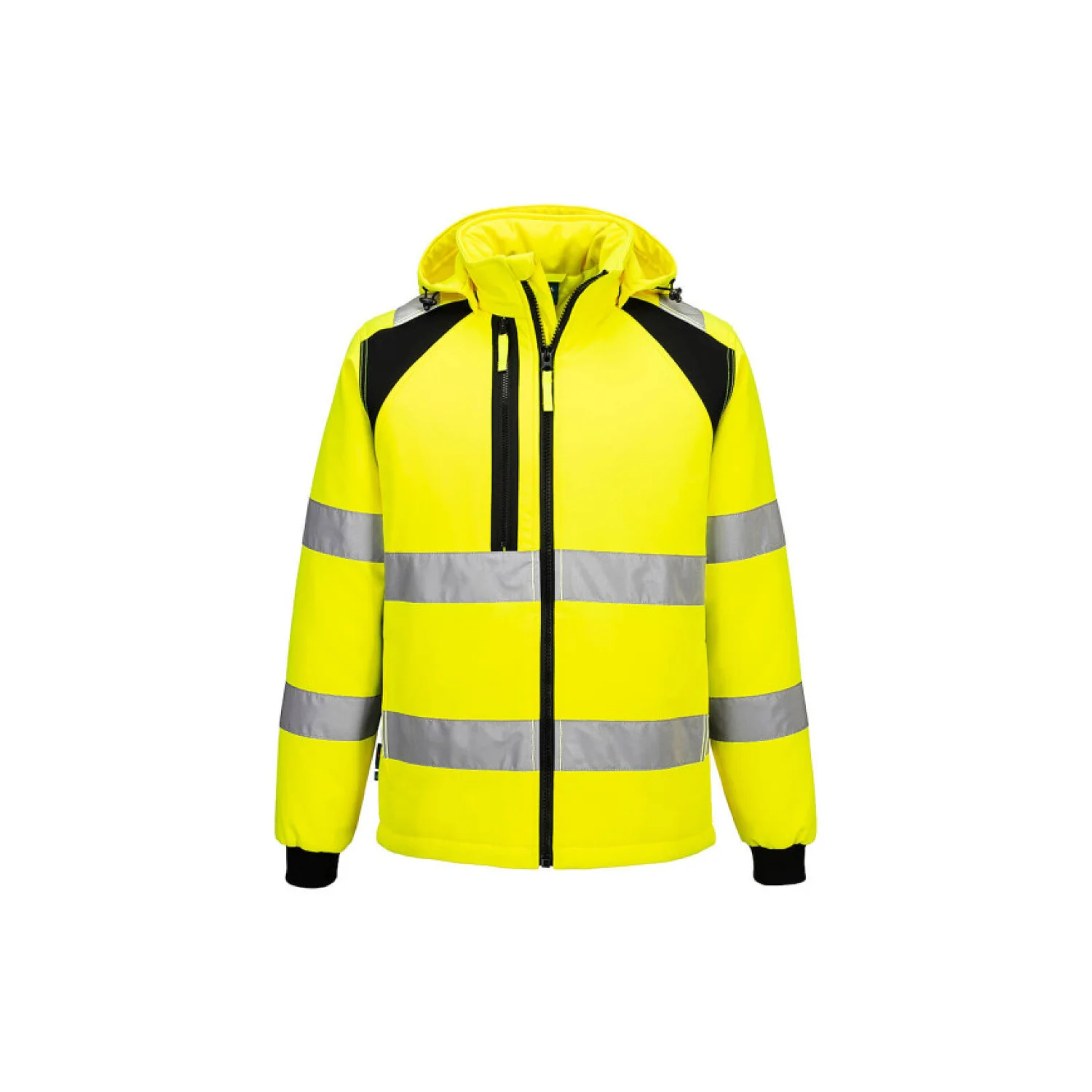 Portwest CD809 - WX2 Hi-Vis softshell (2L) sárga/fekete