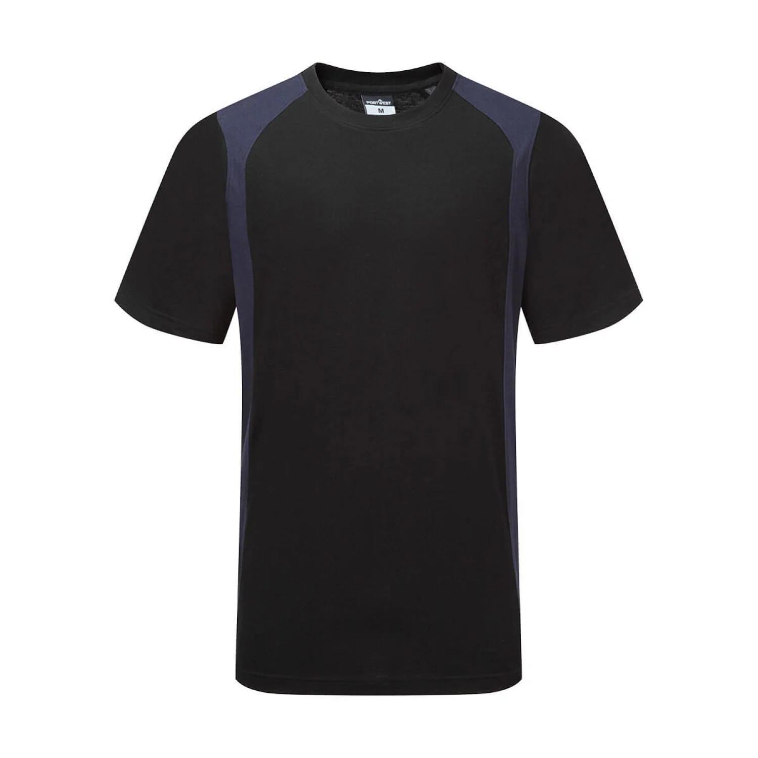 Portwest CD811 - WX2 T-Shirt S/S Fekete/Navy