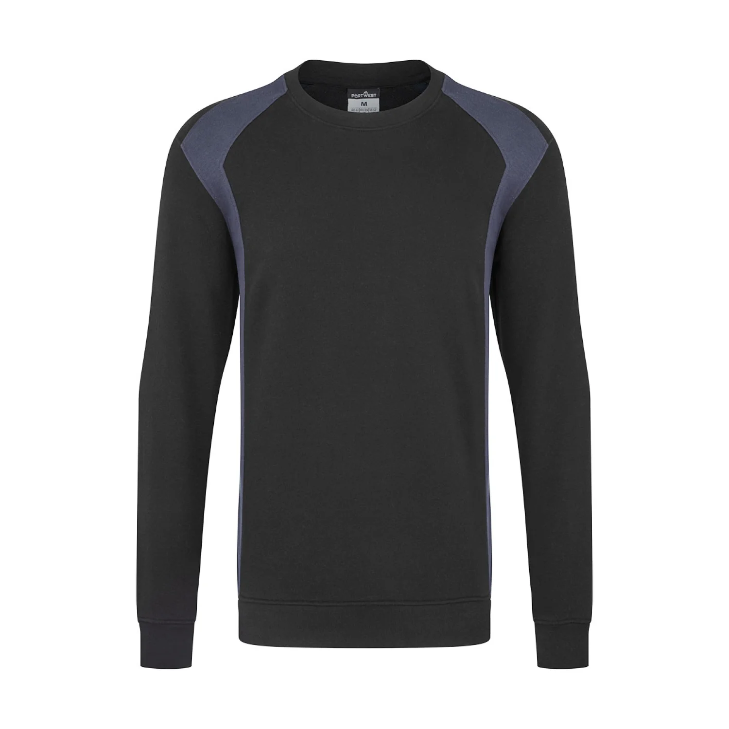 Portwest WX2 Sweatshirt Fekete/Navy