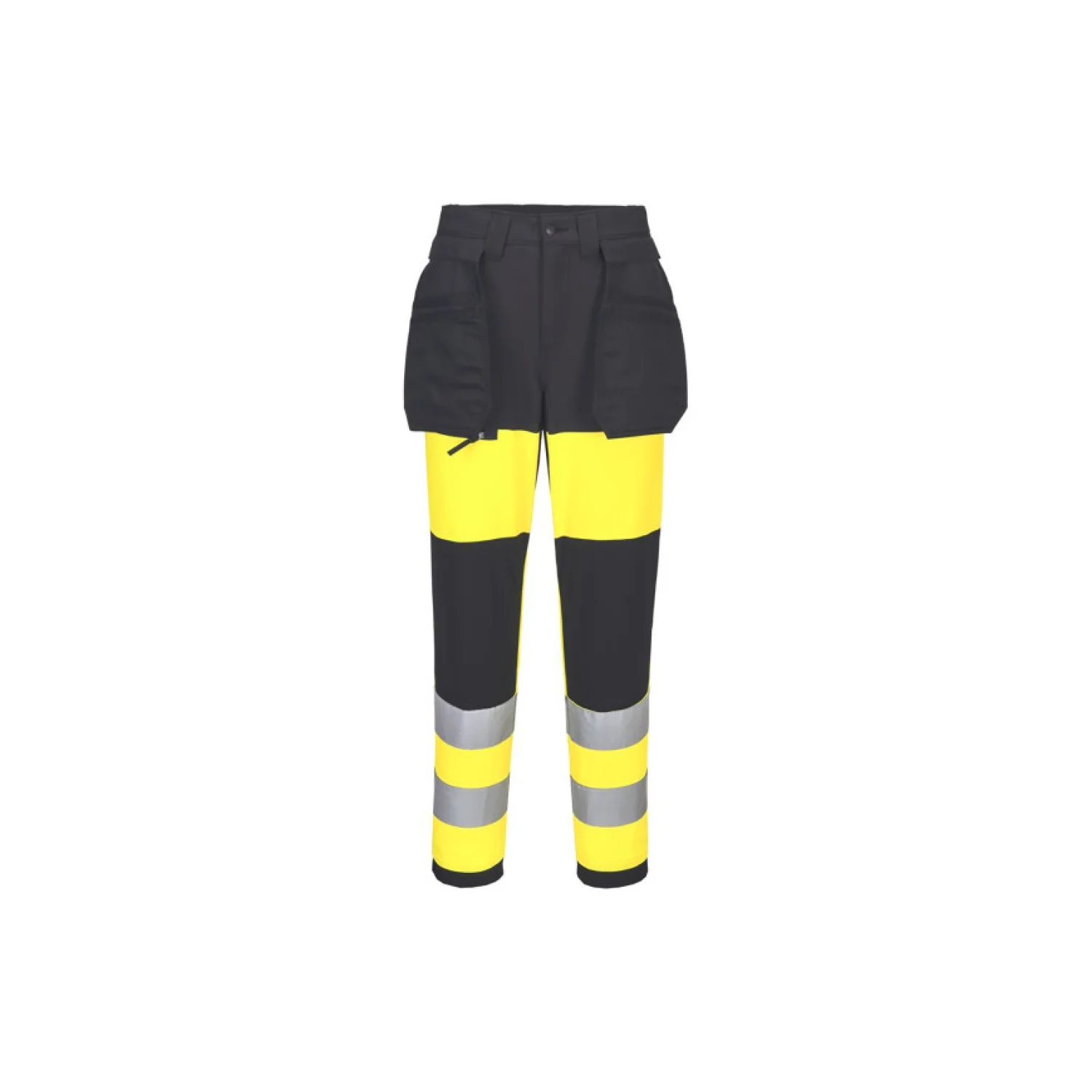 Portwest WX2 Eco Hi-Vis Class 1 női nadrág sárga/fekete