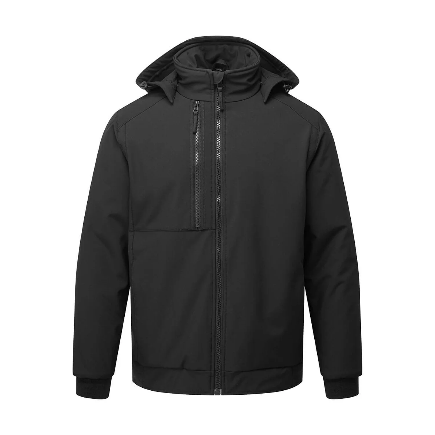 Portwest CD874 - WX2 Eco bélelt softshell (2L) Fekete Tall