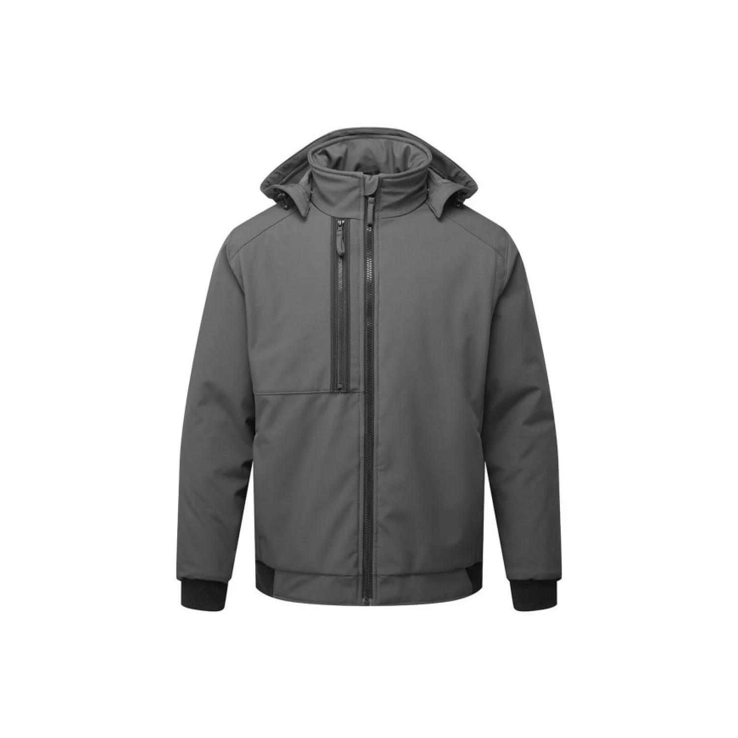 Portwest CD874 - WX2 Eco bélelt softshell (2L) mole szürke