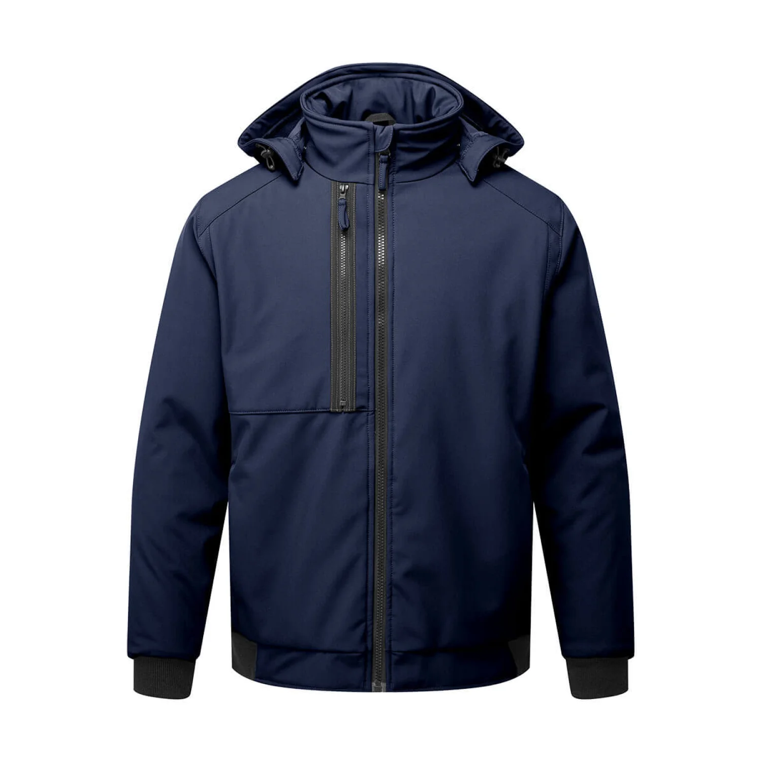 Portwest WX2 Eco bélelt softshell (2L) Navy