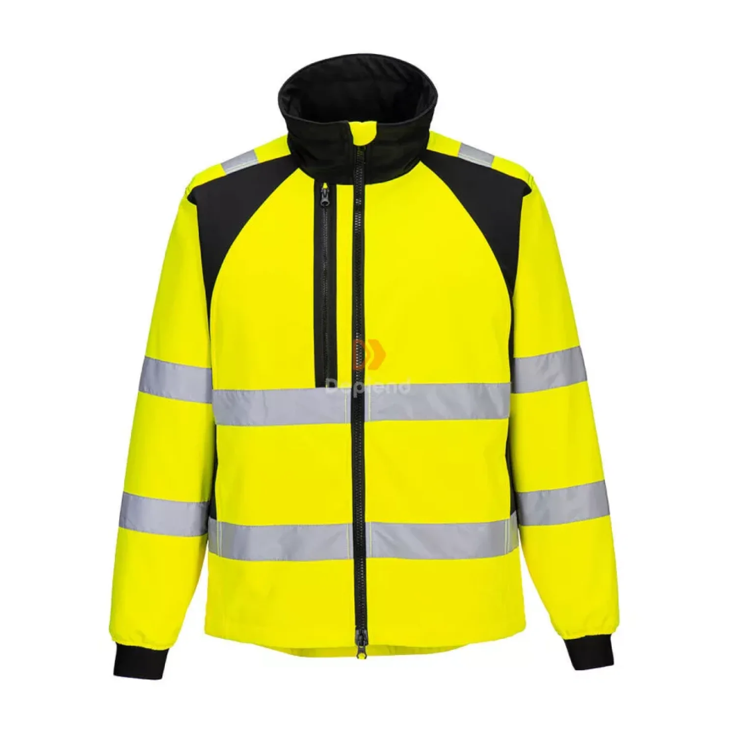 Portwest WX2 Eco Hi-Vis Softshell (2L) sárga / fekete