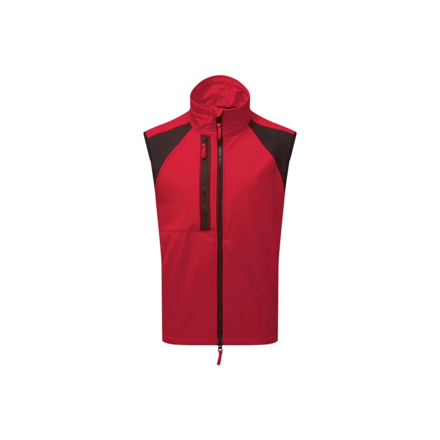 Portwest WX2 Softshell Gilet (2L) mellény mélypiros