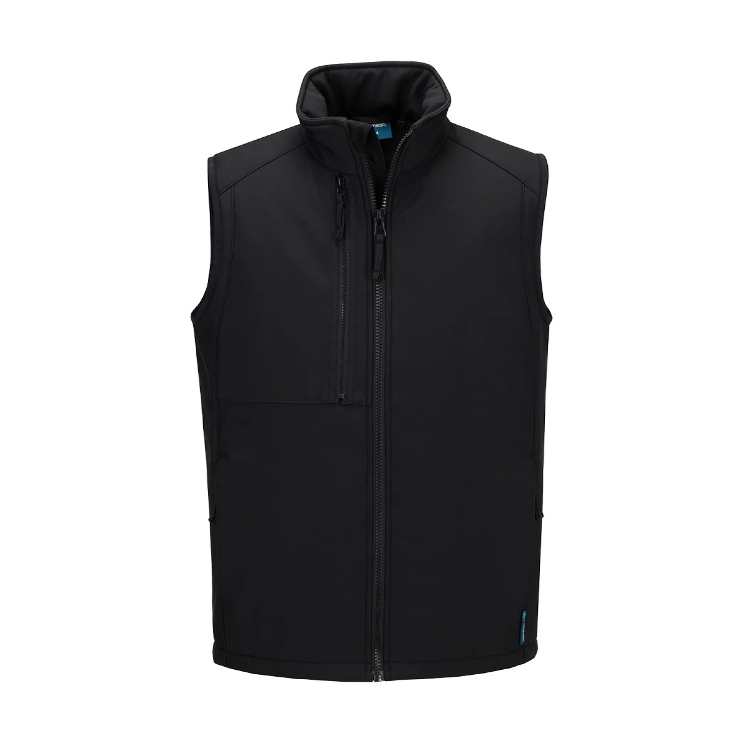 Portwest WX2 Eco bélelt softshell mellény (2L) fekete