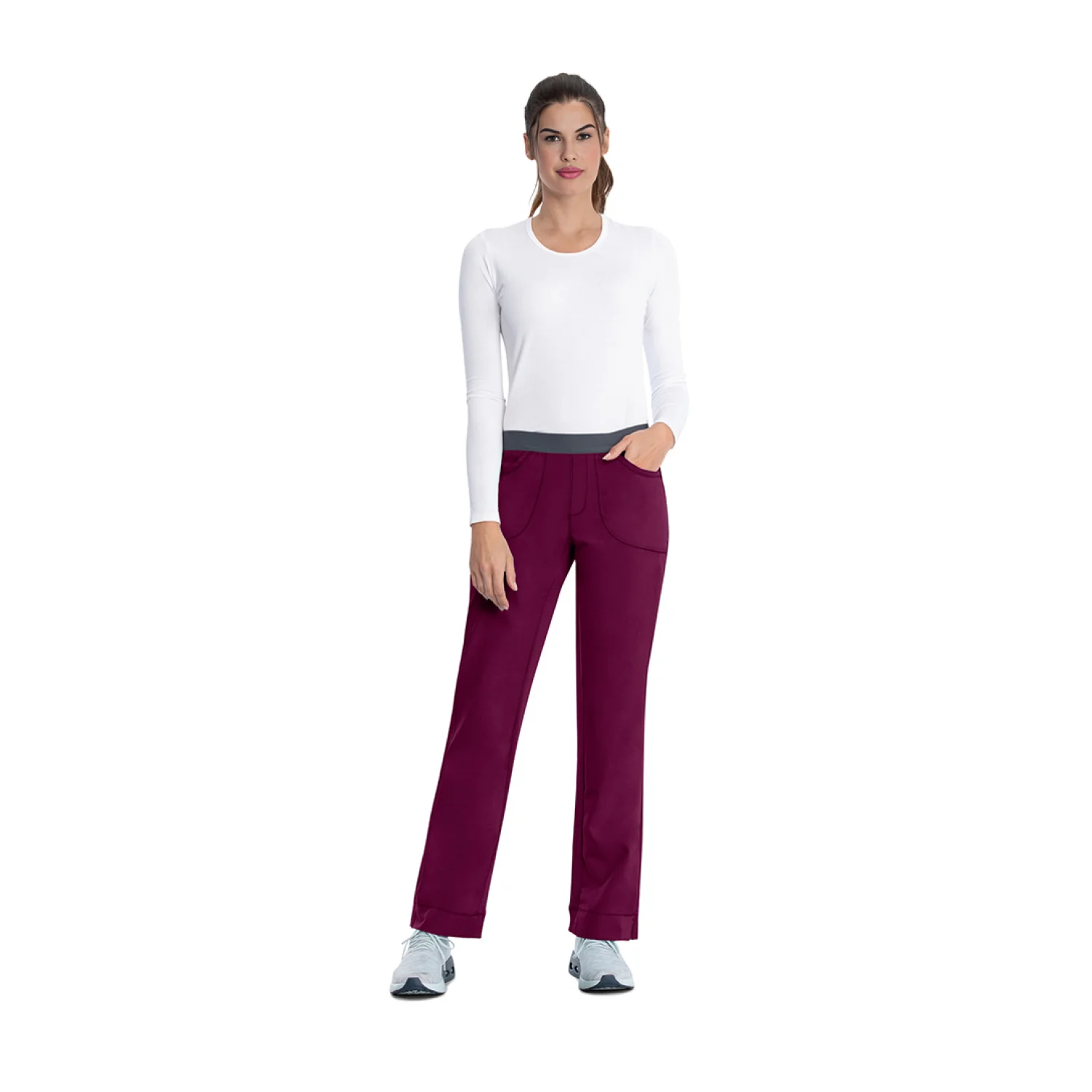 Infinity Women´s trousers CKE1124A caribbean blu Dark red