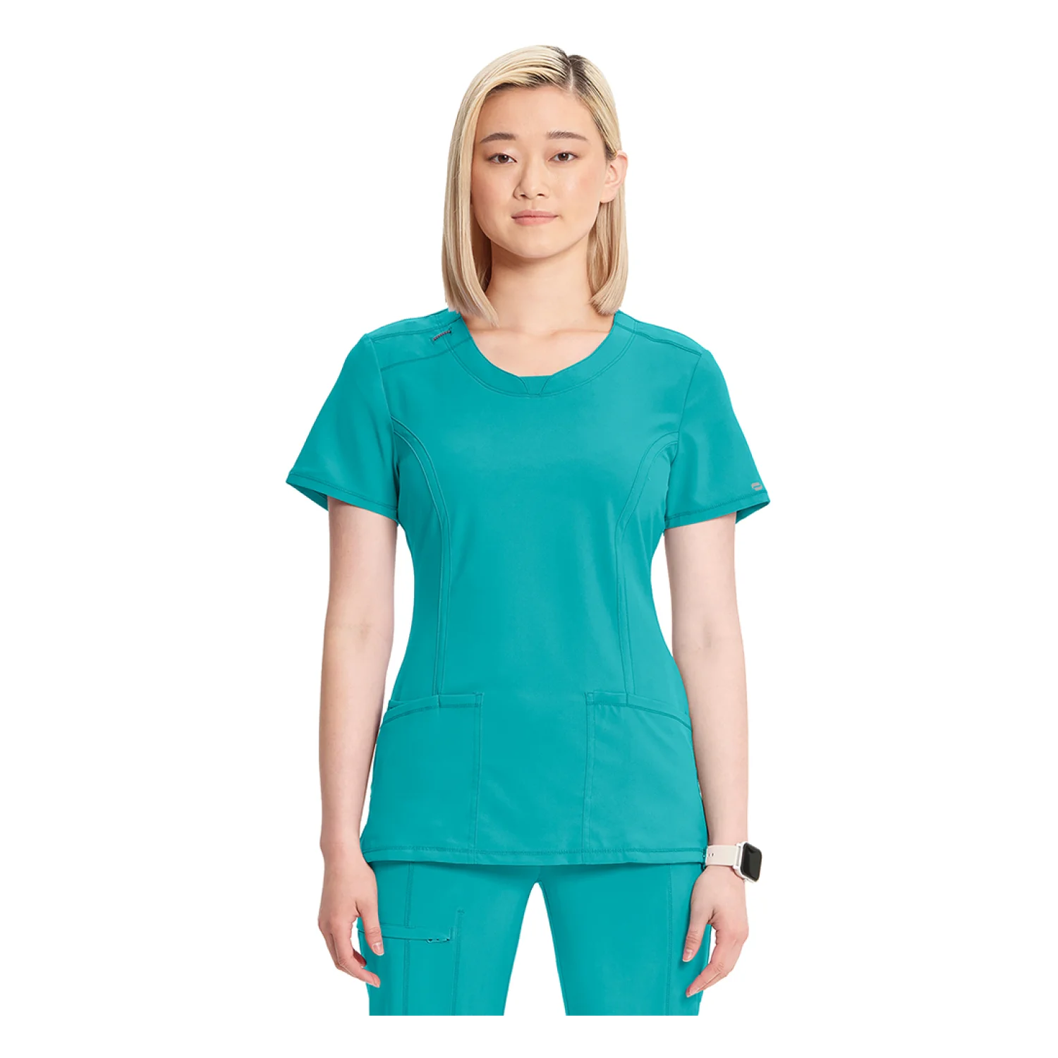 Infinity Women's blouse CKE2624A caribbean blue Azure