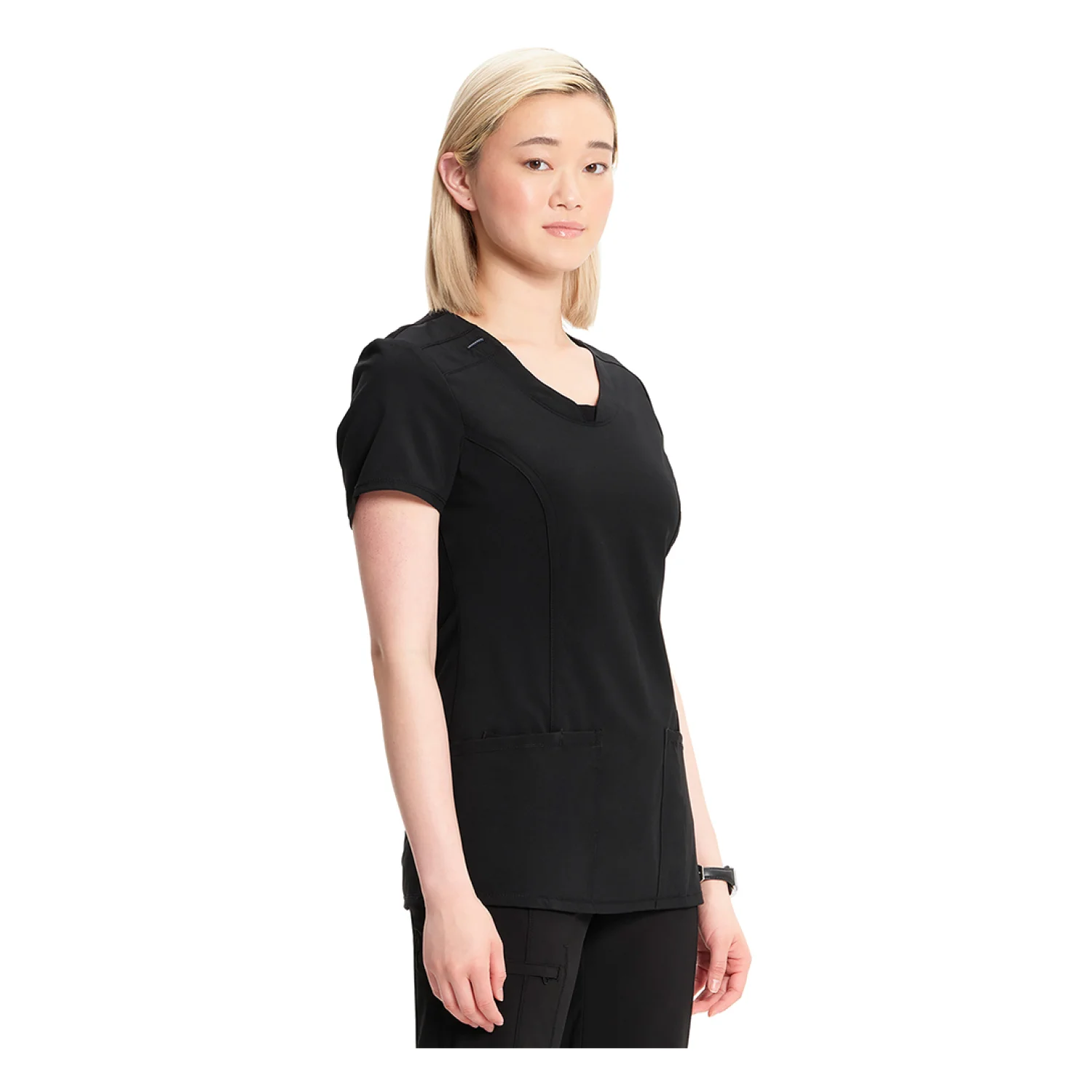 Infinity Women's blouse CKE2624A caribbean blue Black