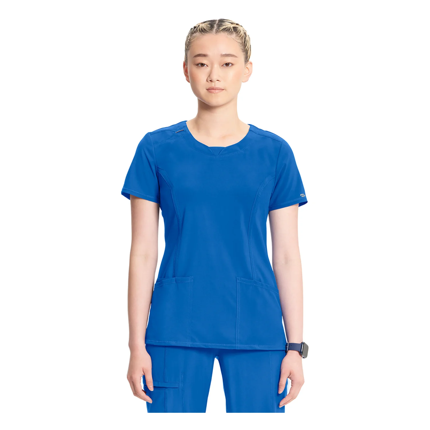 Infinity Women's blouse CKE2624A caribbean blue Royal blue