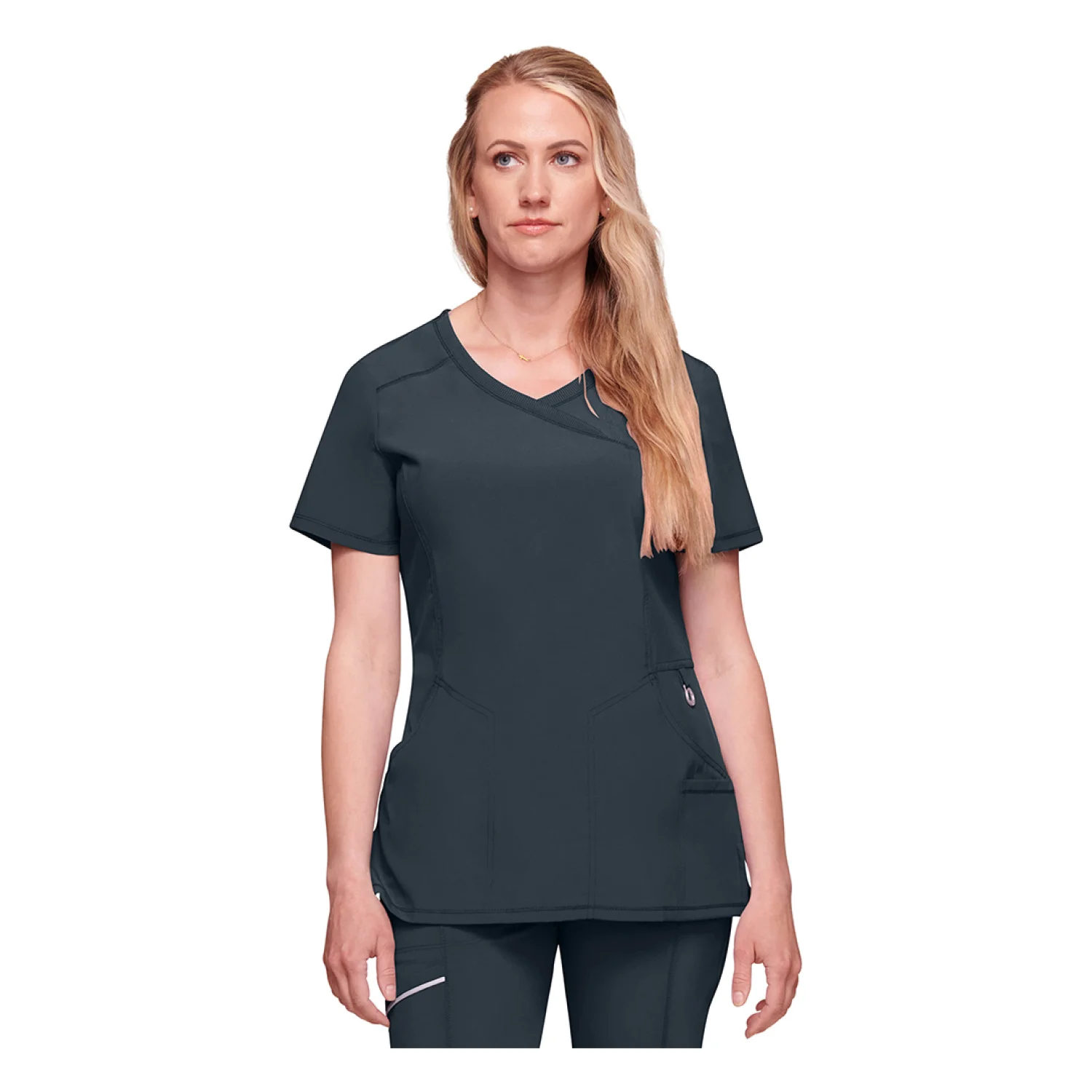 Infinity Women's blouse CKE2625A turquoise Dark grey