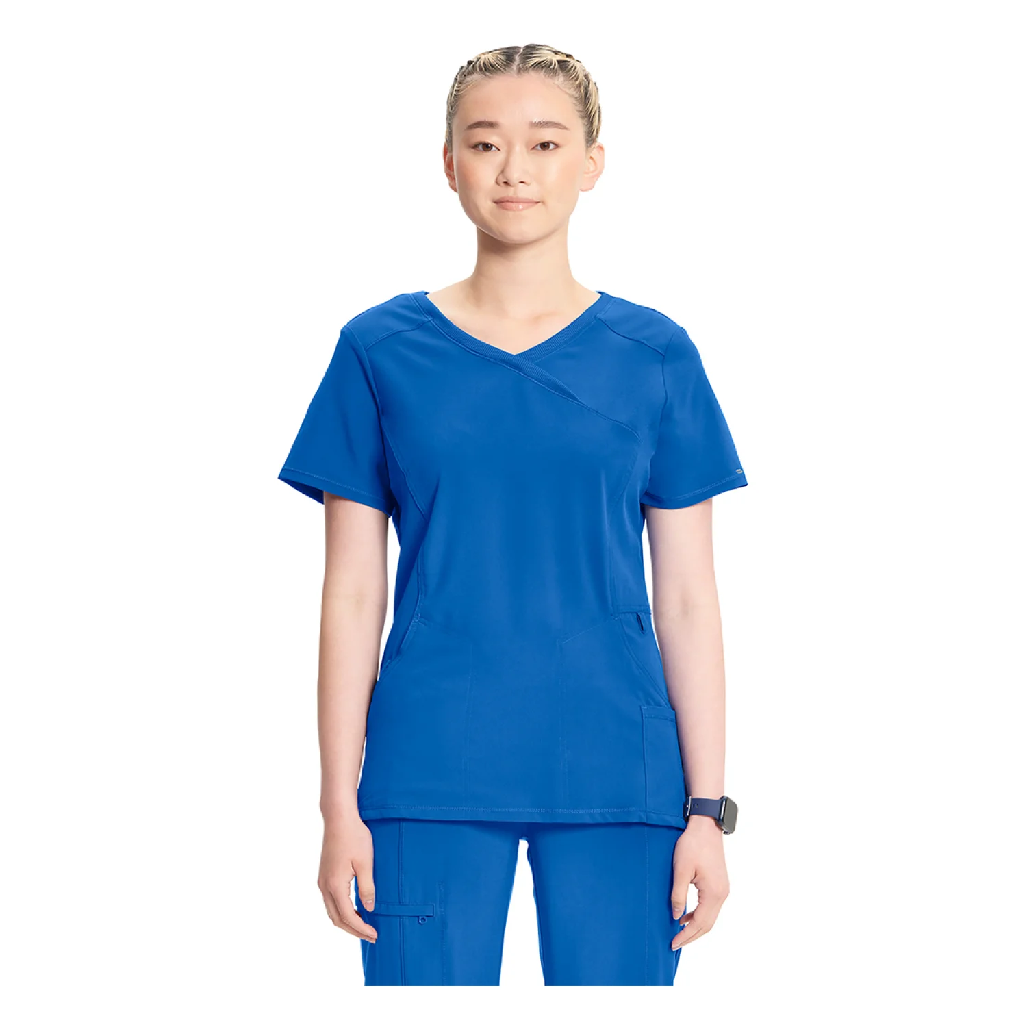 Infinity Women's blouse CKE2625A turquoise Royal blue