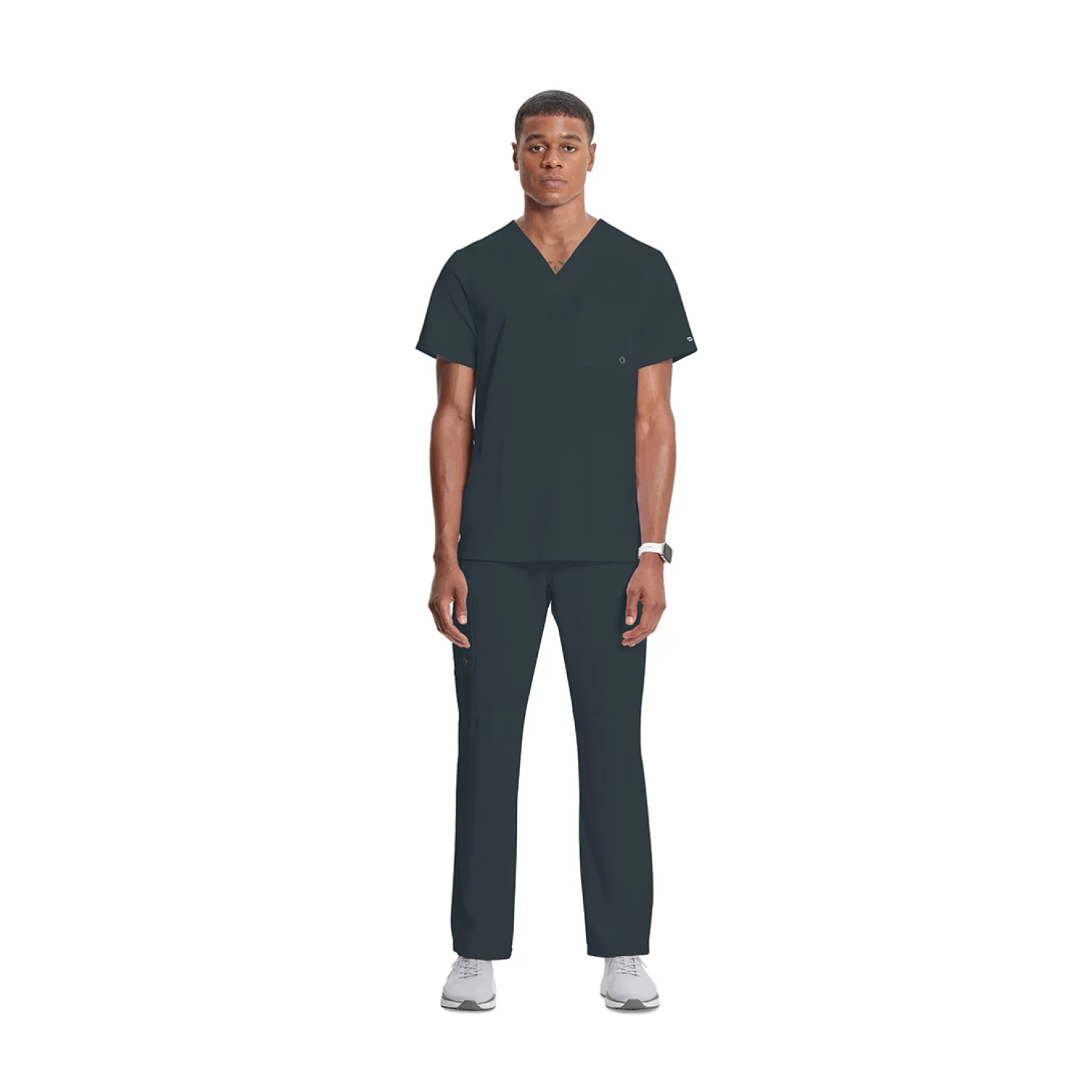 Infinity Men's blouse CKE900A caribbean blue Dark grey