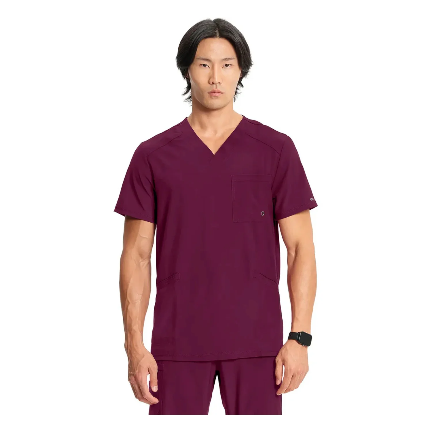 Infinity Men's blouse CKE900A caribbean blue Dark red