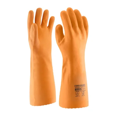 Rock Safety Teljes latexmártott sav- és lúgálló kesztyű